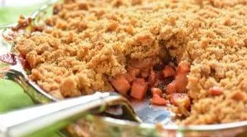 Apple Cherry Cinnamon Spice Cobbler