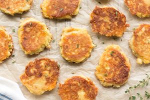 potato pancakes are a great side