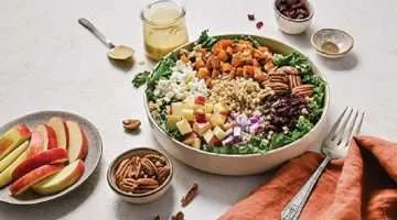 salad with sorghum